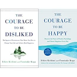 [ภาษาอังกฤษ] หนังสือ THE COURAGE TO BE DISLIKE &amp; THE COURAGE TO BE HAPPY - ICHIRO KISHIMI [ของแท้]