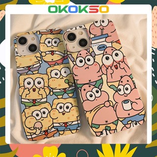 เคสมือถือ แบบนิ่ม ลายการ์ตูนสพันจ์บ็อบ กันกระแทก สําหรับ OPPO Reno8 Reno7pro reno6 7z 5 R17 A53 A9 2020 4Z 5G A15 A3S