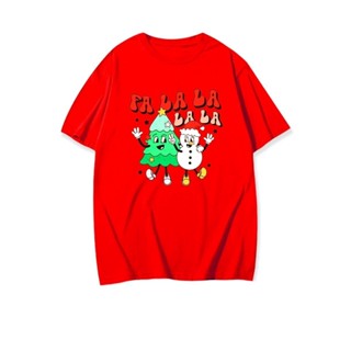 เสื้อยืพ merry  Xmas พร้อมส่ง