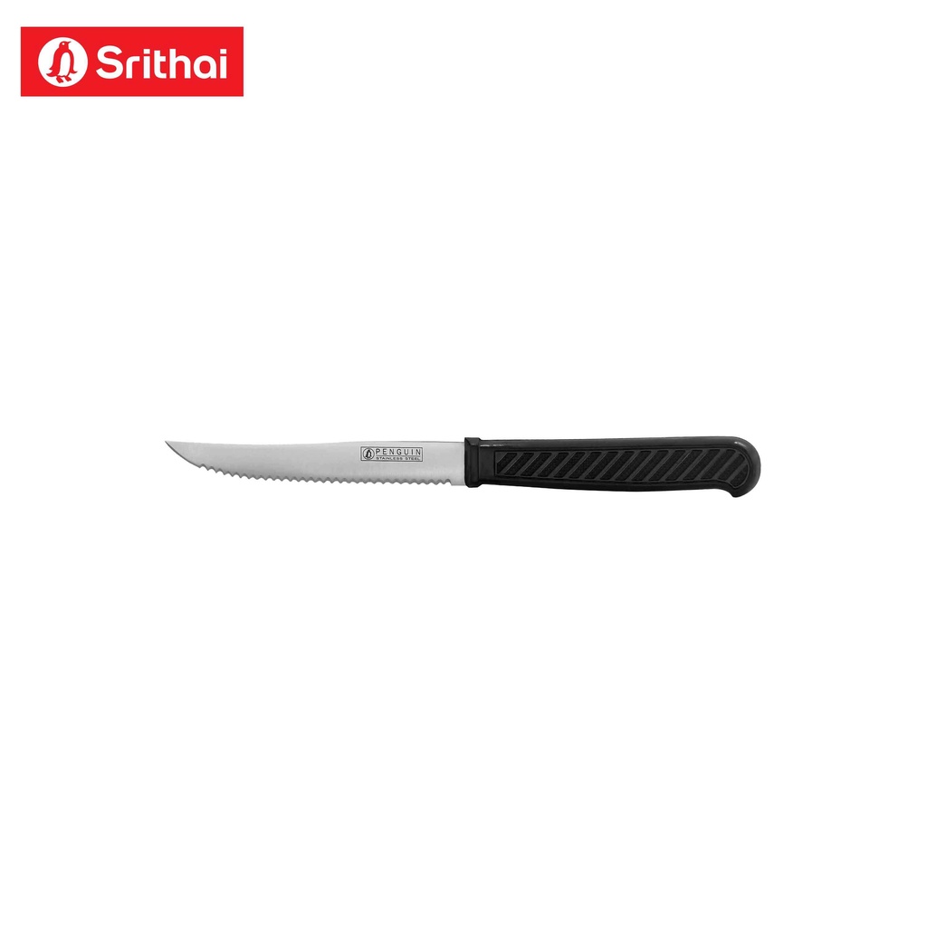 Srithai Penguin มีดสเต็ก ด้ามแบ็คกาไลท์ 4.5 นิ้ว รุ่น Promaster