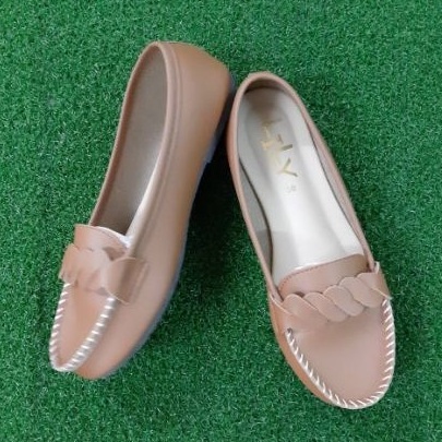 Size 39-45 รองเท้าคัทชู Big Size แบบเปีย Lily Shoes โค้ด รูปที่ 5