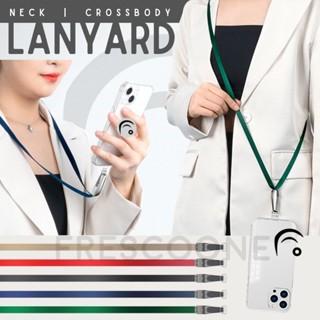 Lanyard สายคล้องคอ และคาดอก 84 124 ซม. สําหรับสมาร์ทโฟนทุกรุ่น