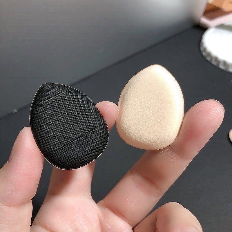 P-02✨พัฟฟองน้ําแต่งหน้า รูปนิ้วมือ ขนาดเล็กฟองน้ําเกลี่ยรองพื้น สวมนิ้ว สําหรับลงรองพื้นคอนซีลเลอร์ เเบบพกพา คละสี - รูปที่ 5