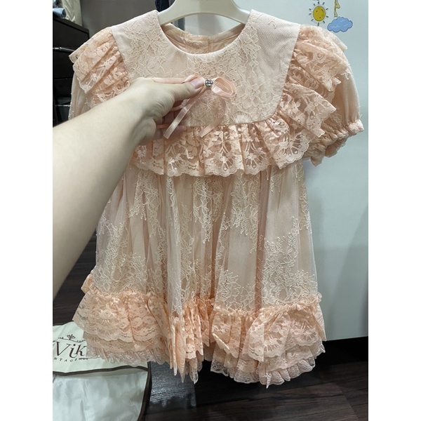 ชุดเดรสกระโปรงพร้อมกิ๊ฟTevika vintage