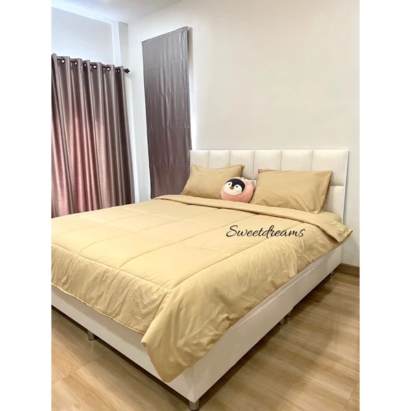 ชุดผ้าปูที่นอนพร้อมผ้านวม 7 ฟุต 4 ชิ้น ผ้าคอตตอน thumbnail 4