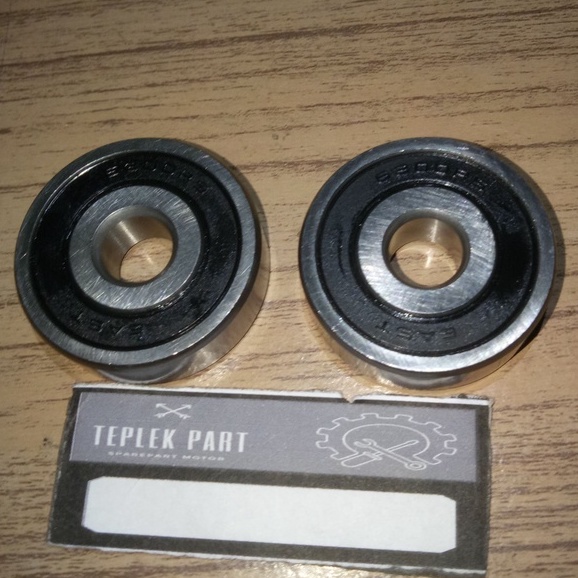 รถจักรยานยนต์แบน/1ชิ้น/Bearing 6300/Laher 6300/แบริ่งล้อหน้า/Mio Sporty รถจักรยานยนต์ Jupiter Z Fiz 