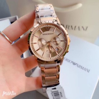 🤩⌚นาฬิกา 𝐄𝐌𝐏𝐎𝐑𝐈𝐎 𝐀𝐑𝐌𝐀𝐍𝐈 💯 %ของแท้ล้าน%%มีประกันร้าน1ปี