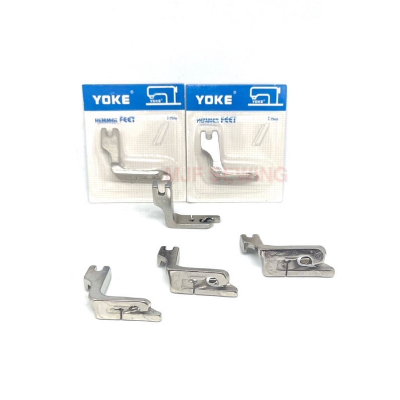 ตีนผีม้วนริม ม้วนริมผ้า YOKEแท้ เกรดไต้หวันTAIWAN ตีนผีม้วนรินจักรอุตสาหกรรม(มี9ขนาด) - รูปที่ 3