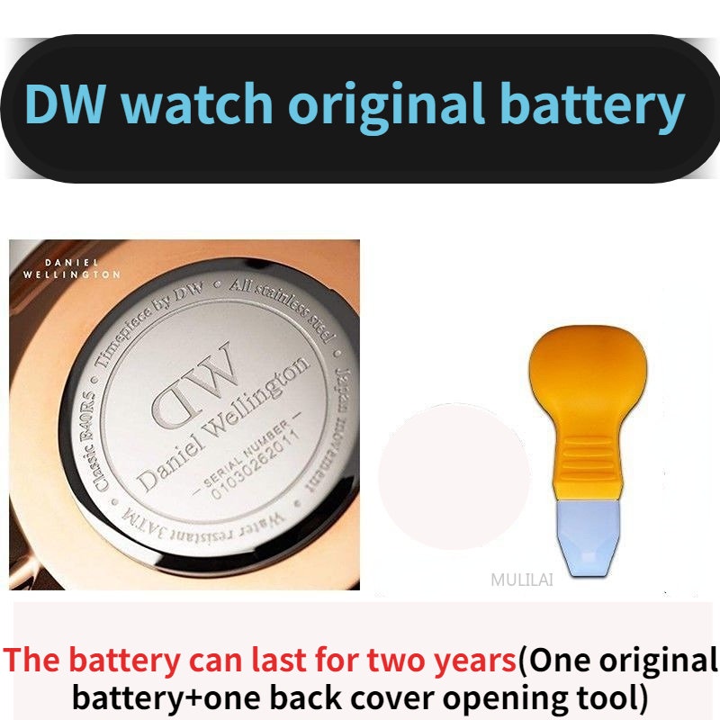 เหมาะสําหรับแบตเตอรี่ปุ่ม Replacing SR621SW ของนาฬิกา DW Daniel และ Wellington (รวมบทช่วยสอนและเครื่องมือติดตั้ง)