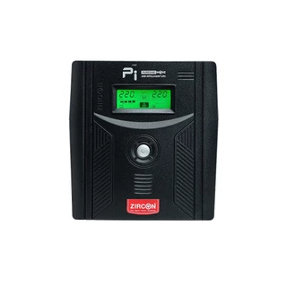 (มีส่งด่วน) ZIRCON PI 1200VA/840W PI ECO 12000VA/840W เครื่องสำรองไฟ เหมาะสำหรับ คอม/ PS4/ XBOX/ SERVER ประกัน 2ปี