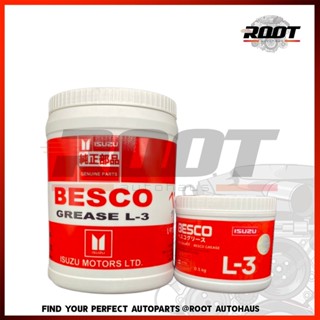 แท้ศูนย์ ISUZU จารบี BESCO Grease-L3 จาระบีหล่อลื่นลูกปืนล้อ 0.5 kg โฉมใหม่ล่าสุด