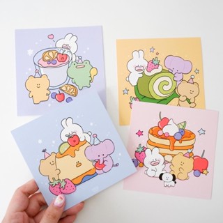 Maykids - Postcard 💖 โปสการ์ดลายขนมหวาน