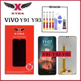 XTRA หน้าจอ LCD VivoY91 Y91C Y91i Y93 Y95 งานแท้ อะไหล่มือถือ Lcd Screen Display จอ + ทัช For วีโว่ Y91 Y95 Y93 แถมไขควง