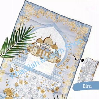 ผ้าปูละหมาดสีพลาสเทลขนาดพกพา/sajadahpocket/Travel Sajadah/Abu Dhabi Aksya Turkey ADB0001