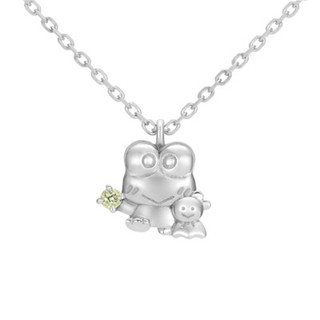 Sanrio Kero Kero Keroppi Frog necklace Silver 925