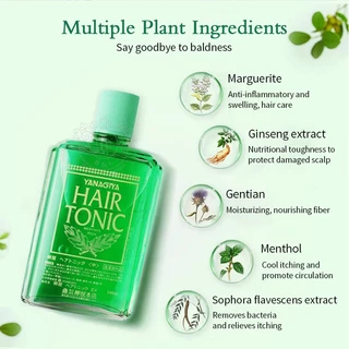 YANAGIYA Hair Tonic (Mint) 360ml ยานะจิยะ โทนิค บำรุงผม ป้องกันปัญหาผมบาง ผมร่วง