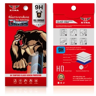XTRA ฟิล์มกระจก เต็มจอ สำหรับ iPhone กันมองกันเสือก รุ่น 14 Pro Max 13 Pro Max 12 ProMax SE 2020 6S 7 8 Plus X XR XS 11