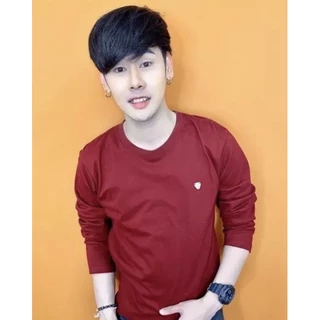 เสื้อยืดเสื้อแขนยาวสีพื้นงานปิ๊กc p s(ผ้าคอตตอน)สีสวยใส่ได้ทั้งชายและหญิง