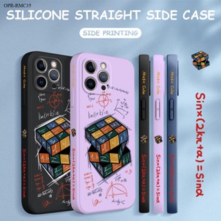 Realme C35 C33 C31 C30 เคสเรียวมี สำหรับ Case Mathematical Formula Rubiks Cube เคส เคสโทรศัพท์ เคสมือถือ