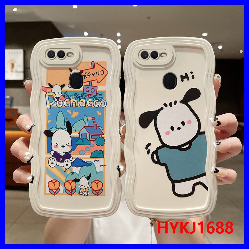 เคส OPPO F9 A12 A7 A5S เคสโทรศัพท์มือถือ ซิลิโคนนิ่ม tpu ลายคลื่น สําหรับ KLQ