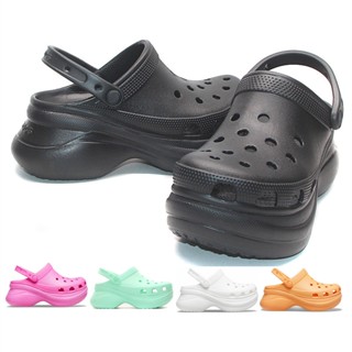 รองเท้าแตะ crocs พื้นหนา ทรงสูง สําหรับผู้หญิง206302]