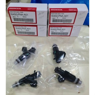 หัวฉีด รูข้าง แท้ 1ชุด(4หัว) HONDA CITY GM2 JAZZ GE 09 -13 BRIO AMAZE ฮอนด้า ซิตี้ โฉม3 แจ็ส โฉม2 2009 -2013 บรีโอ้ อแมส