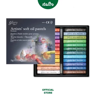 Mungyo (มังโย) สีชอล์คน้ำมัน เกรดอาร์ทติส Soft Oil Pastel จำนวน 24สี/ 36สี/ 48สี