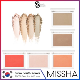 [MISSHA] Cotton blusher &amp; Contour (4g) cheek powder touch Face Makeup 15 colors