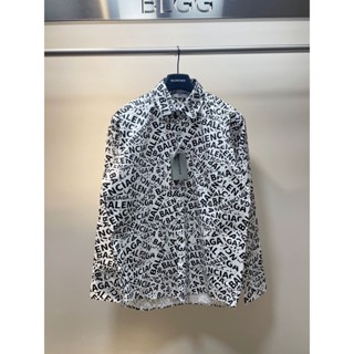 เสื้อเชิ๊ต BALENCIAGA [NEW] มาใหม่ ลายสวย ใครเห็นเป็นต้องมอง [Limited Edition]