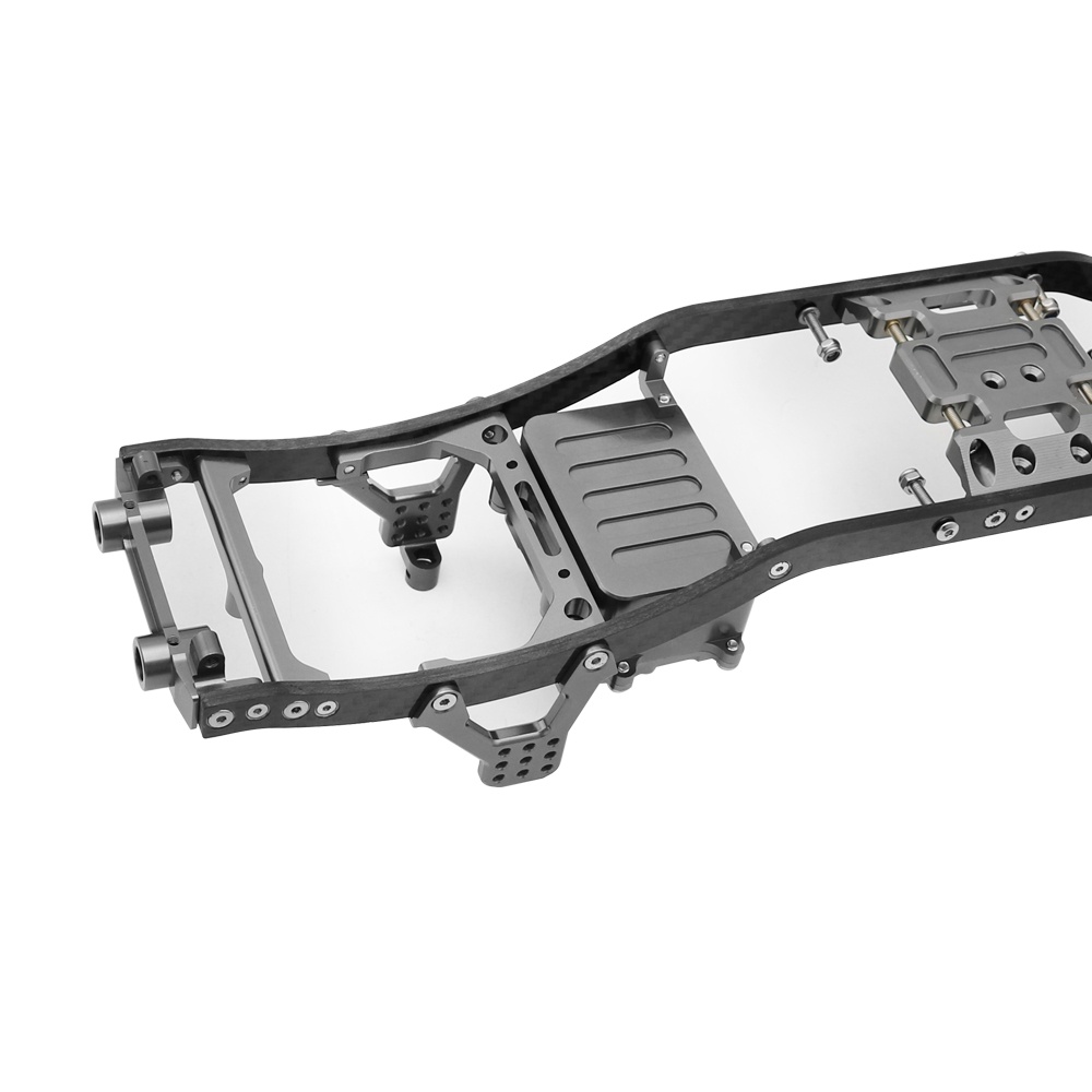 Myhrc กรอบตัวถังคาร์บอนไฟเบอร์ CNC 4 มม. 275 313 324 สําหรับรถไต่หินบังคับ 1/10 Axial SCX10 ราคา ถูกที่สุด ดีลบีเคเค แกลเลอรีภาพที่ 3