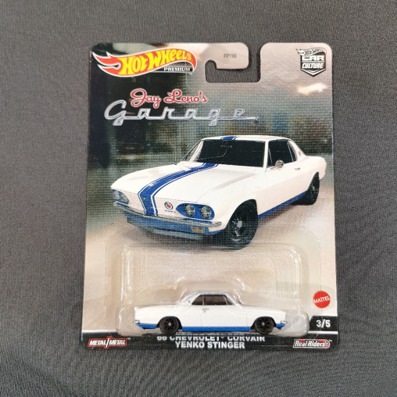 Hotwheels Jay Leno Garage รุ่น Chevrolet Corvair Yenko Stringer