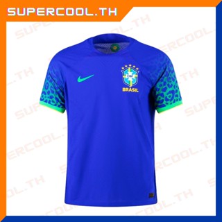 Brazil 2022 Away Jersey เสื้อฟุตบอลทีมชาติบราซิล2022 เสื้อทีมชาติบราซิล เสื้อบราซิล2022