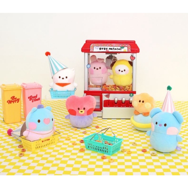 [MERCH] BT21 BTS Mini Roly Poly Cushion RJ Chimmy