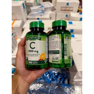 วิตามิน Nature’s Truth C 1000 mg. + BioF &amp; RH 100 เม็ด