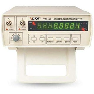 Victor 3165 เครื่องกําเนิดสัญญาณความถี่ดิจิทัล 2 ช่อง อินพุต : 0.01Hz - 50MHz, 50MHz - 2.4 GHz