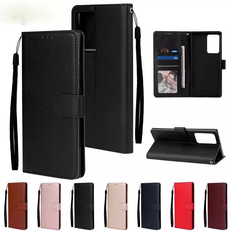 เคสหนังฝาพับ Samsung Galaxy Note 20 ultra/Note 20/Note 10/10 plus/Note 9/Note 8  มีช่องใส่นามบัตร