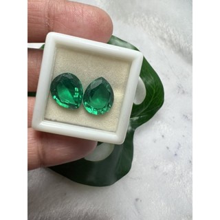 lab greeen 10x 12mm hardness 7 weight 8.95 carats