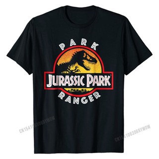 GILDAN 【เสื้อยืดพลัสไซซ์】เสื้อยืด ผ้าฝ้าย 100% พิมพ์ลายกราฟฟิค Jurassic Park Circle Park Ranger คุณภาพสูง สําหรับผู้ชาย