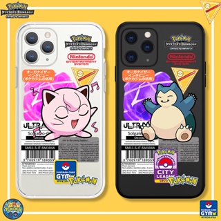 Jigglypuff เคสไอโฟน iPhone 11 pro max X Xr Xs Max เคส iPhone 14 plus Pokémon case 12 13 14 pro max 7 8 plus โปร่งใส