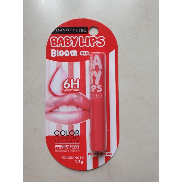 ลิปมันมีสี 🎈 เมย์เบลลีน เบบี้ ลิป  Mabelline Baby Lips 1.7 g