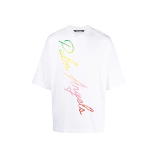 เสื้อยืด NicefeetTH - Palm Angels Miami Logo Loose T-shirt (WHITE)