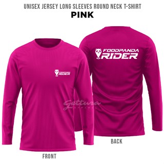 !!!โปรโมชั่น!!! Food_rider Jersey เสื้อยืดคอกลม แขนยาว / S - 3XL / ไมโครไฟเบอร์ / ชุดทํางาน &amp; จัดส่ง