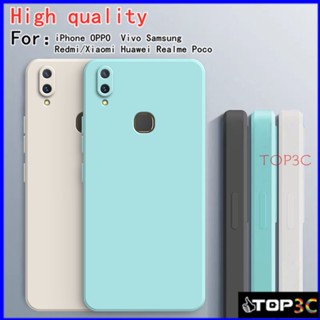 เคส Huawei Y9 2019 Y7 2019 Y7 Prime 2019 Y6 2019 Y6 Prime 2019 Y6S Huawei Y7 Pro 2019 Y6P เคสโทรศัพท์มือถือ สีพื้น สําหรับ YT