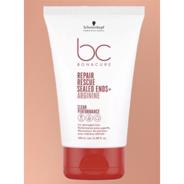ชวาร์สคอฟ โปรเฟสชั่นแนล บีซี โบนาเคียว รีแพร์ เรสคิว ซีลด์ เอ็น 100มล. BC Bonacure Repair Rescue Seal Ends 100g