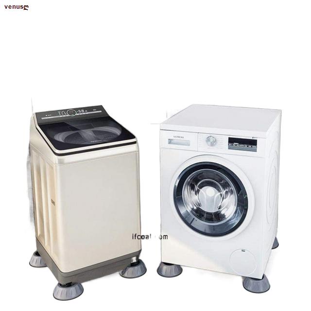 จัดส่งทันท☊ขารองตู้เย็น ขารองเครื่องซักผ้า ขากันลื่น ขารอง ฐานรองเครื่องซักผ้า รองตู้เย็น กันสะเทือน เพิ่มความสูง