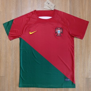 เสื้อฟุตบอล ทีมชาติโปรตุเกส Portugal ปี 2022/23 งานคุณภาพสูง เกรด AAA