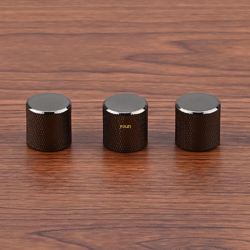 Youn ลูกบิดปรับระดับเสียง สําหรับกีตาร์ไฟฟ้า และเบส 3 ชิ้น