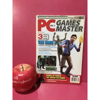 PC vol.2 GAMES MASTER The SIM 3 , BIOSHOCK 2 , PRINCE OF PERSIA หนังสือคู่มือเกม บทสรุปเกม