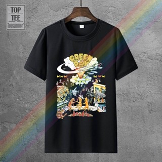 【Plus Size】เสื้อยืดลําลอง แขนสั้น พิมพ์ลาย Green Day Special Edition 1994 Tour Dookie Tours That Rocked GS สําหรับผู้ชาย