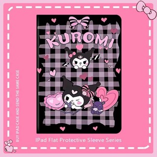 For iPad Air4 Pro10.9-Air5 Gen9 10.2inch Gen8 Gen7 2019 Apple iPad Cover For 2018ipad AIR2 Protective Sleeve 3 shell 6 leather Set 1 anti-Fall Gen6 cartoon mini4/5 tablet ipad Kuromi Pro9.7 Gen5 Cover